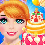 Festa de comemoração de aniversário de linda garota: jogos de meninas