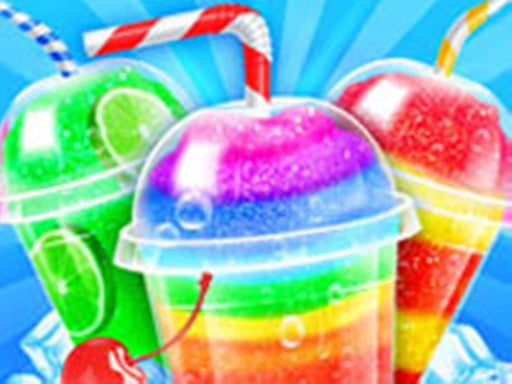 Rainbow Frozen Slushy Truck – Makanan Penutup Musim Panas